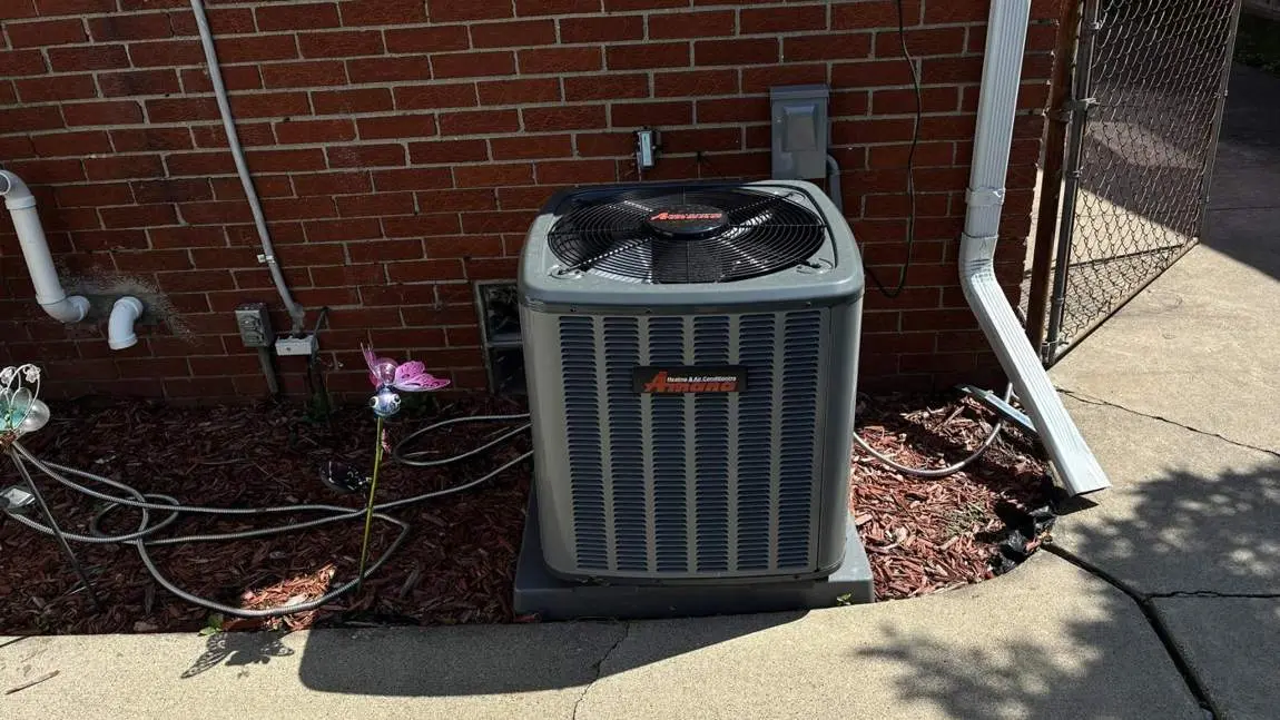 AC unit before